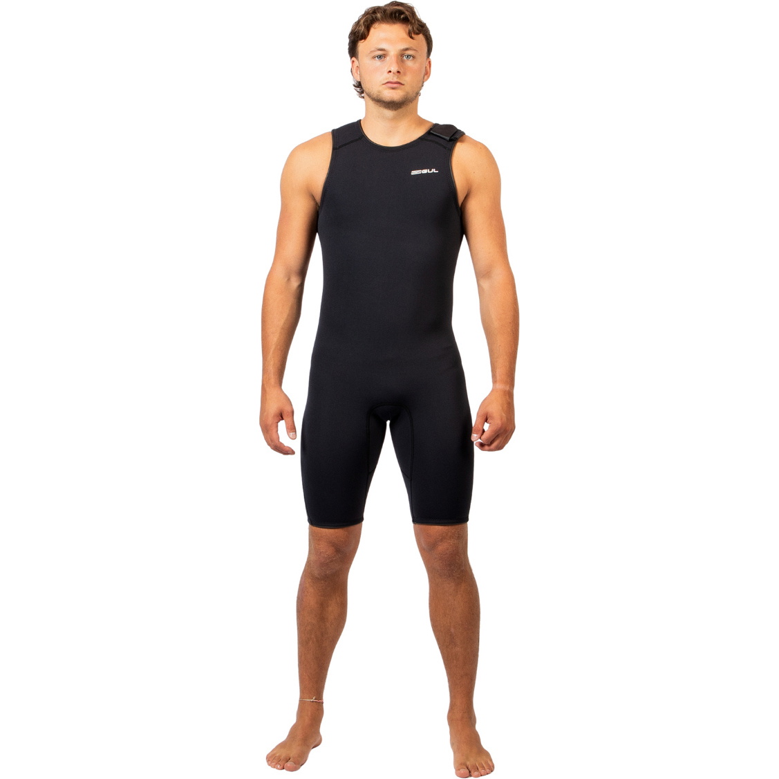 2026 Gul Mens Response Natur 3mm Short John Wetsuit RE5304-BKBK - Black